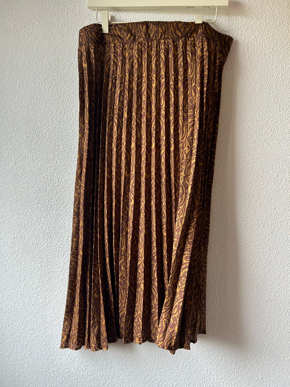 Rok Sissel Edelbo met paisley print, Kleding | Dames, Maat 38/40 (M), Bruin, Verzenden, Zo goed als nieuw