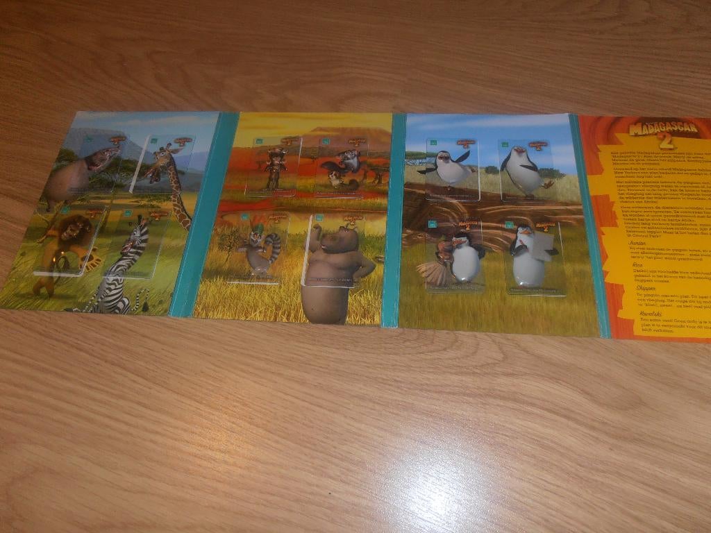 Verzamelalbum Madagascar magneten, Verzamelen, Supermarktacties, Super de Boer, Ophalen of Verzenden