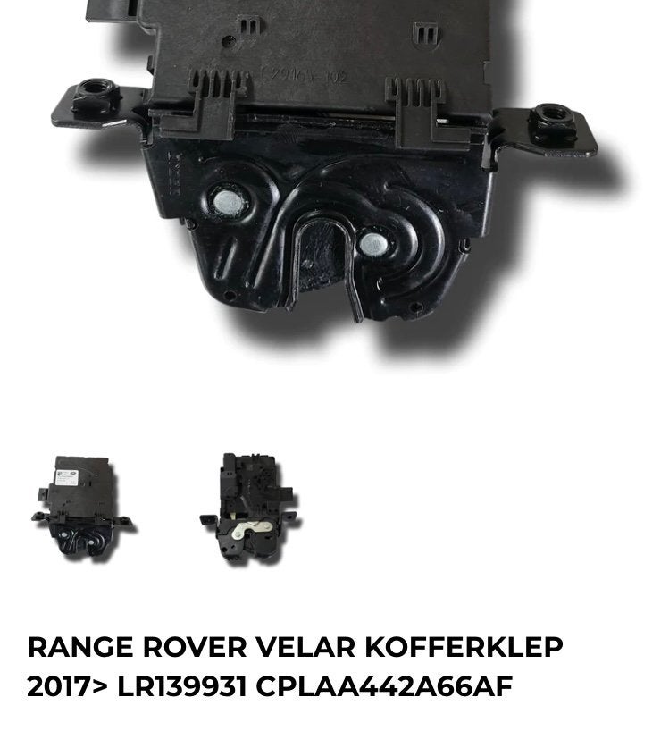 RANGE ROVER VELAR KOFFERKLEP slot 2017 nieuw, Auto-onderdelen, Achterklep, Nieuw, Ophalen of Verzenden, Achter