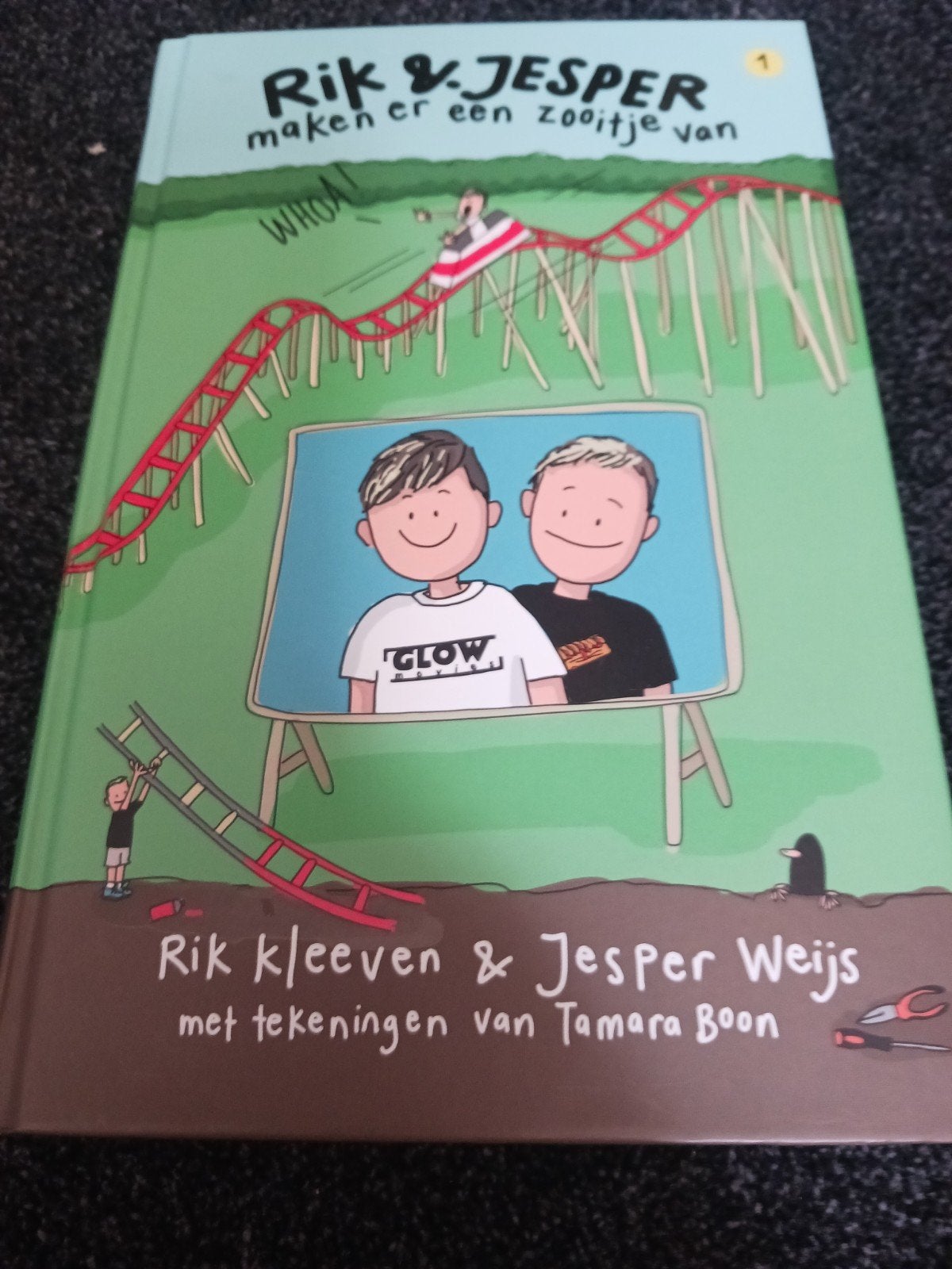 Rik en Jesper maken er een zooitje van, Fictie algemeen, Rik Kleeven; Jesper Weijs, Ophalen of Verzenden, Zo goed als nieuw