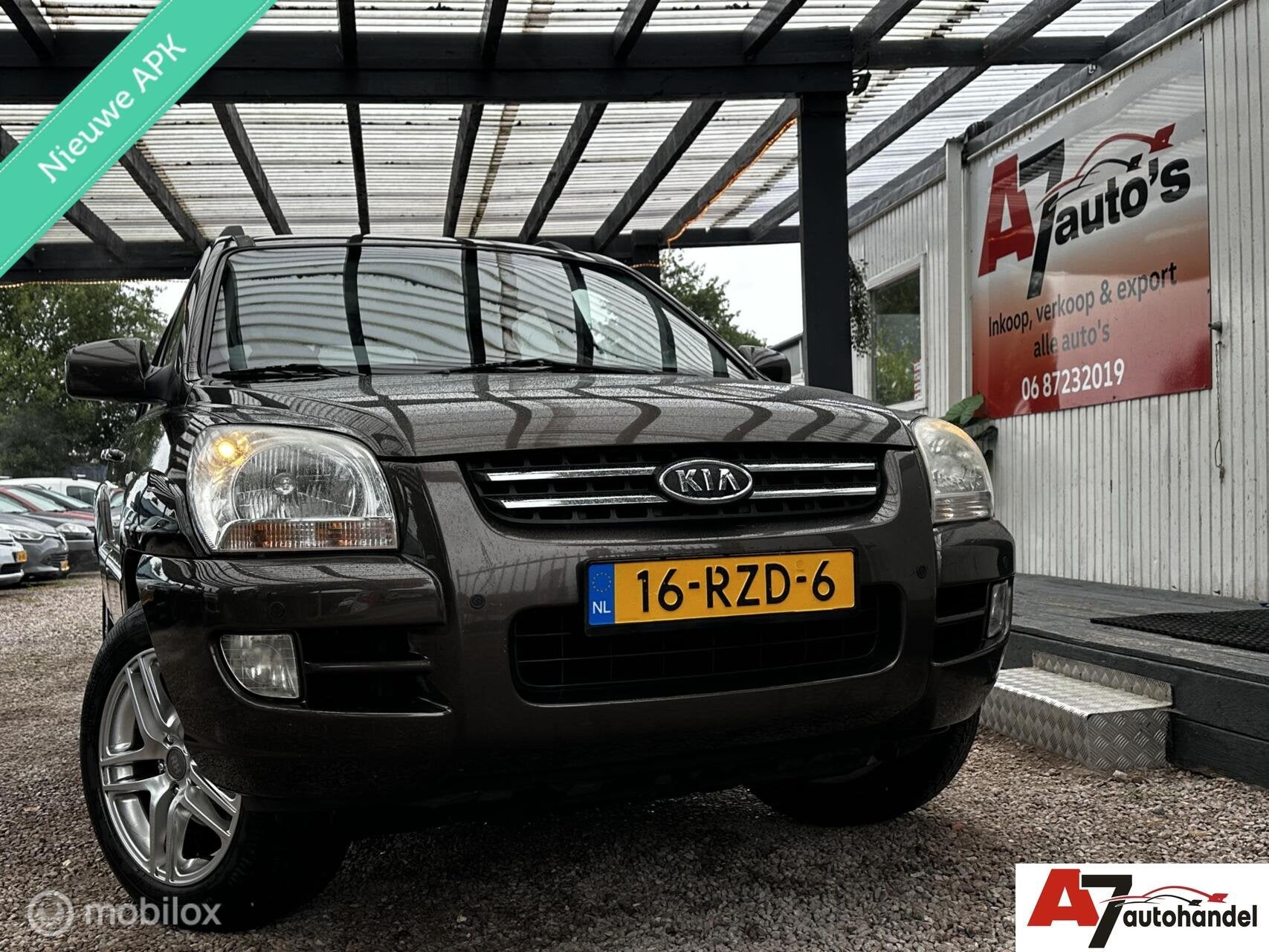 Kia Sportage 2.7 V6 X-ception 4WD Nieuwe APK//Automaat//LPG, Automaat, Gebruikt, Bruin, 2656 cc