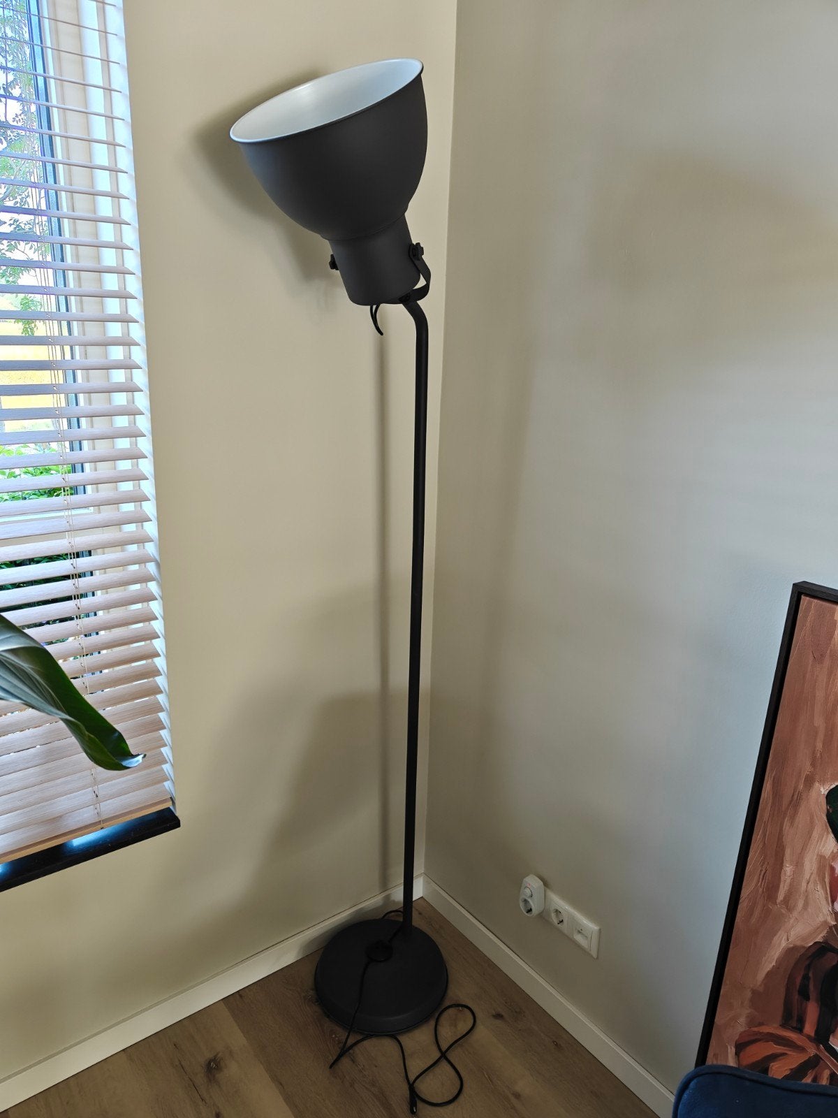Vloerlamp IKEA Hektar, Ophalen, Gebruikt, E27 (groot), Metaal