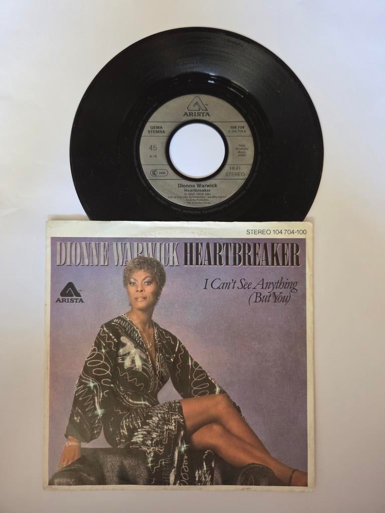 Dionne Warwick - Heartbreaker, Gebruikt, 7 inch, Single, Ophalen of Verzenden