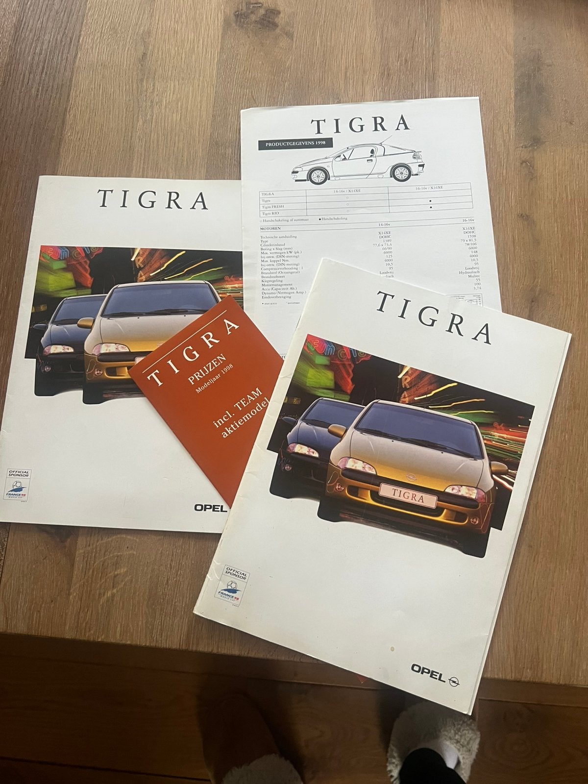 Folder opel tigra, Ophalen of Verzenden, Zo goed als nieuw, Opel