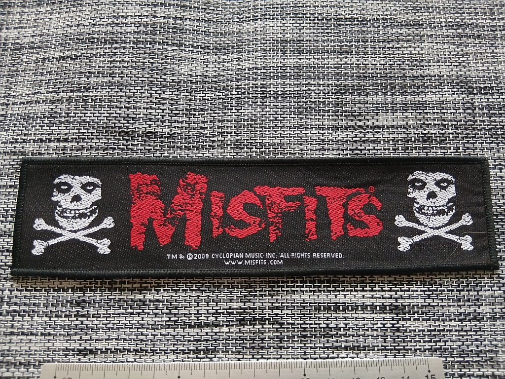 Misfits vrij leuke 2009 strip patch 65 nieuw 5 x 20 cm, Ophalen of Verzenden, Nieuw, Kleding
