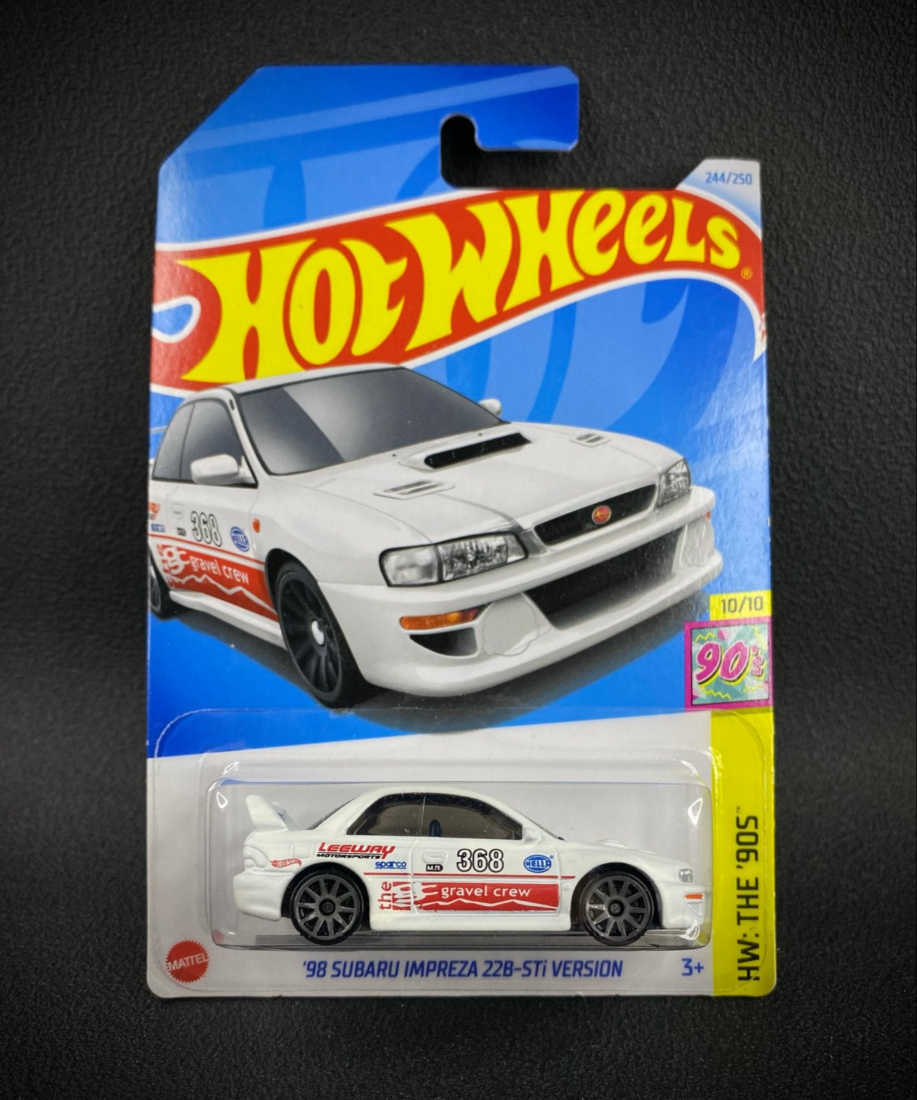 Hot Wheels '98 Subaru Impreza 22B-STI Version, Ophalen of Verzenden, Nieuw, Auto