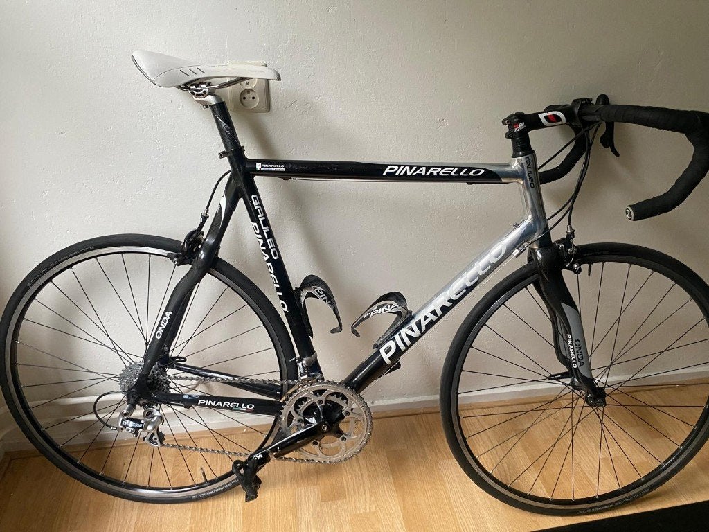 Pinarello Galileo racefiets carbon voor en achtervork, Carbon, Heren, Zo goed als nieuw, 57 tot 61 cm