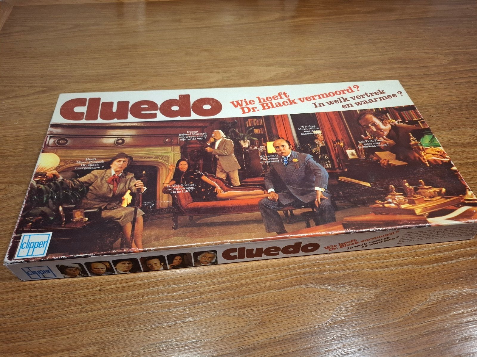 Cluedo Bordspel - Klassieke Detective Game, Hobby en Vrije tijd, Gezelschapsspellen | Bordspellen, Postbus 3000, 3800 DA Amersfoort, Nederland