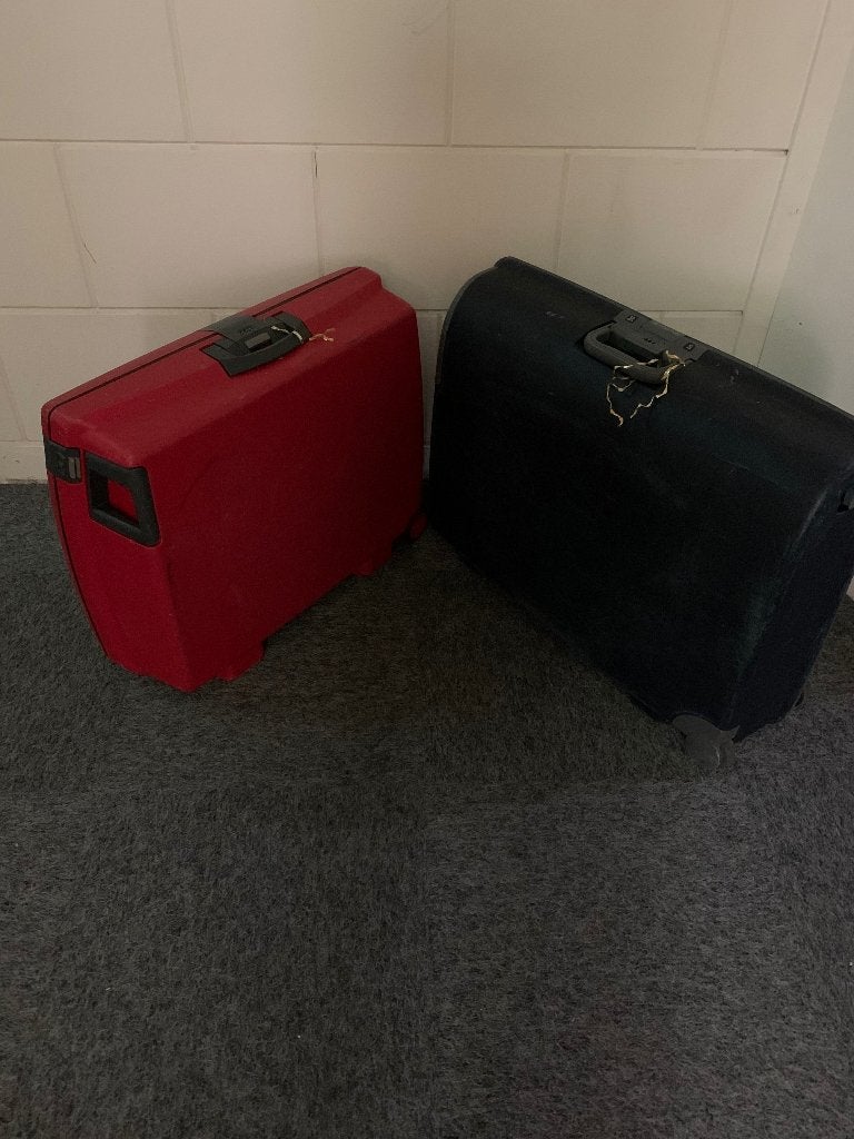 koffers, Gebruikt, Hard kunststof, 70 cm of meer, 55 cm of meer