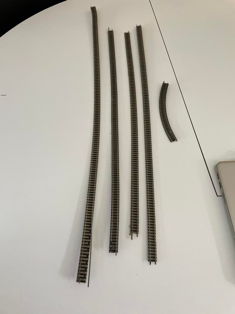 Kleinspoor rails marklin, Hobby en Vrije tijd, Modeltreinen | H0, Ophalen, Wisselstroom, Gebruikt, Rails