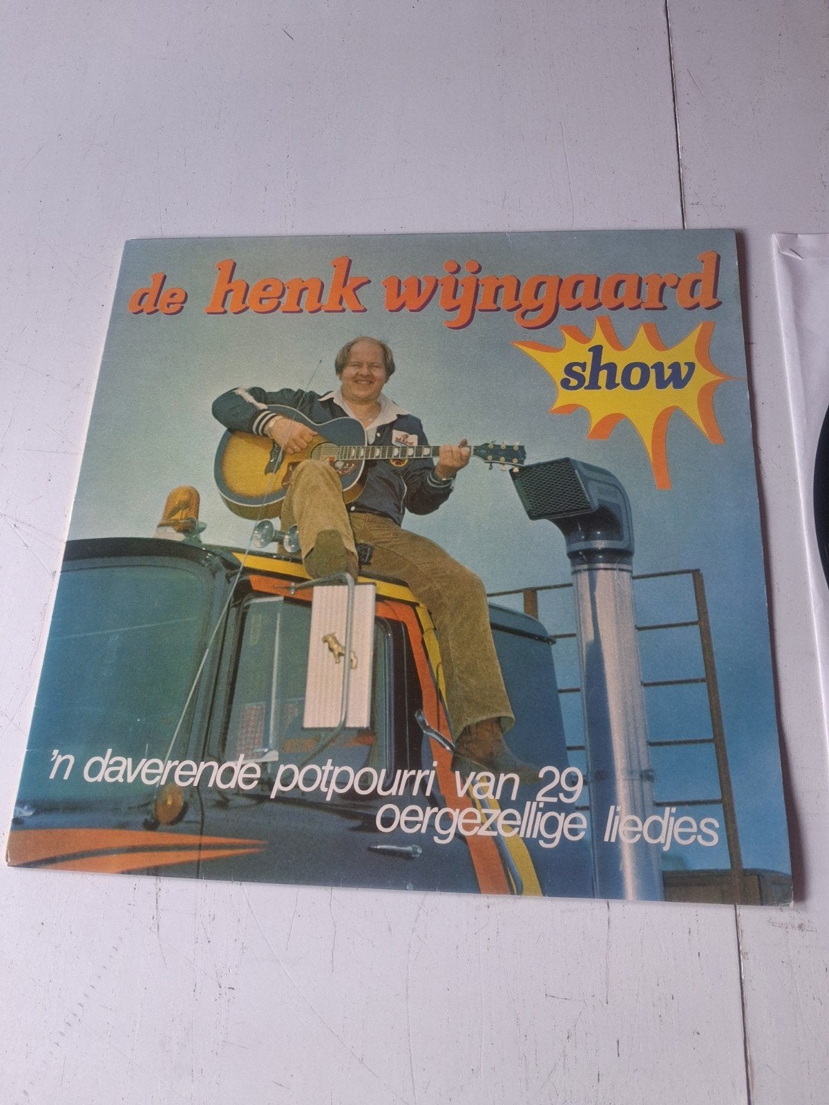 LP. Henk Wijngaard show.(telstar)., Ophalen of Verzenden, Zo goed als nieuw, 12 inch, Levenslied of Smartlap