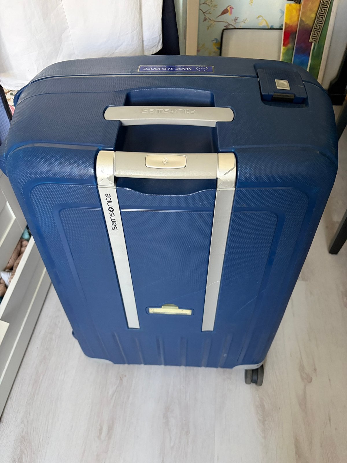 Samsonite koffer, Sieraden, Tassen en Uiterlijk, Koffers, Gebruikt, Hard kunststof, 45 tot 55 cm, 70 cm of meer