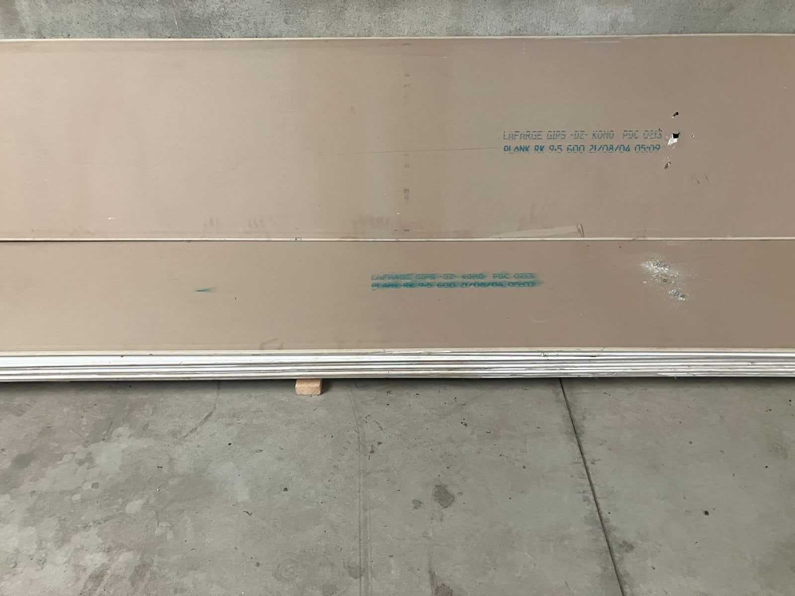 Gipsplaten - Lafarge Gipsplaat 9.5 mm, Doe-het-zelf en Verbouw, Ophalen, Gebruikt, Overige materialen, Minder dan 20 mm