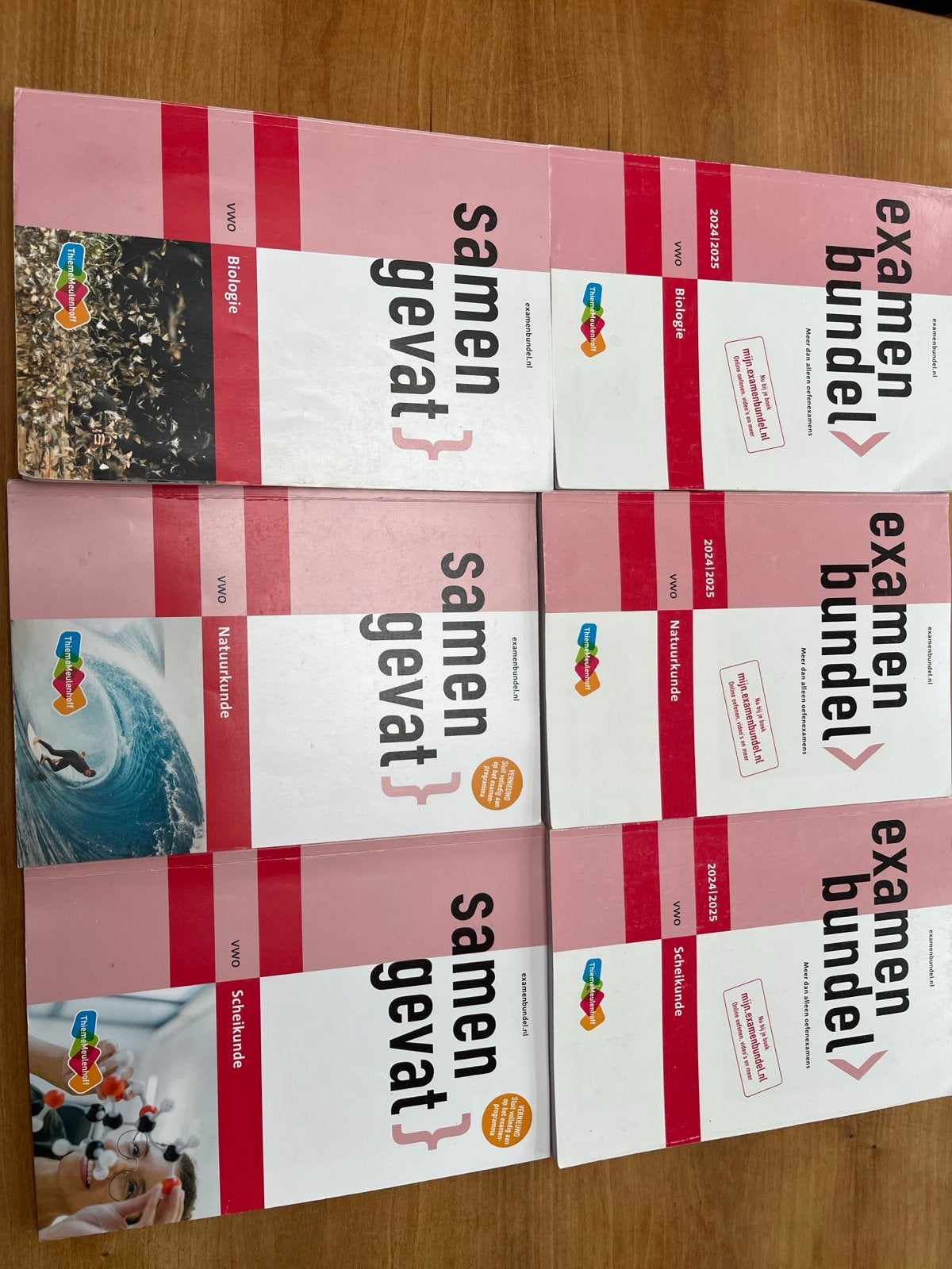 Examenbundels en Samenvattingen VWO - Diverse Vakken, Boeken, Schoolboeken, Ophalen, Zo goed als nieuw, VWO, Biologie