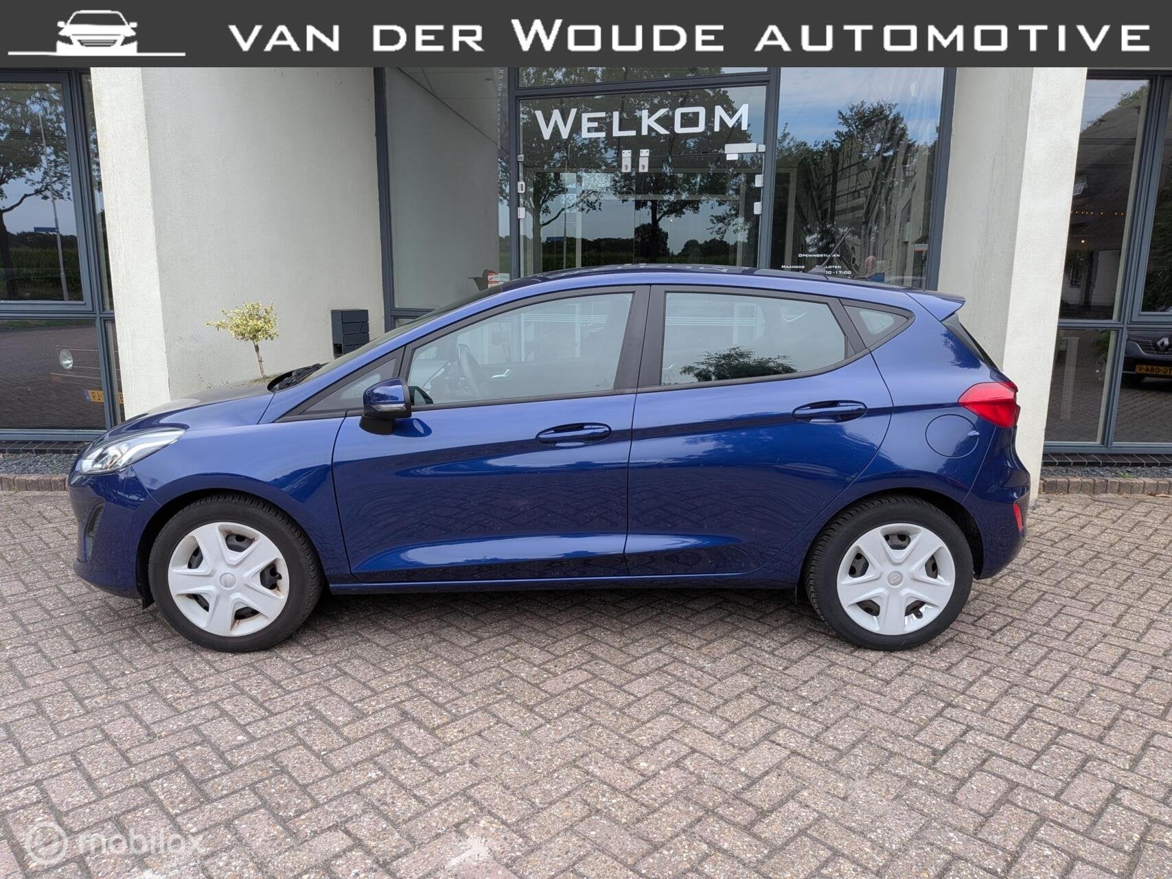 Ford Fiesta 1.1 CRUISE|CARPLAY|1E.EIG|DEAL.ONH, Auto's, Voorwielaandrijving, Blauw, 23 km/l, Origineel Nederlands
