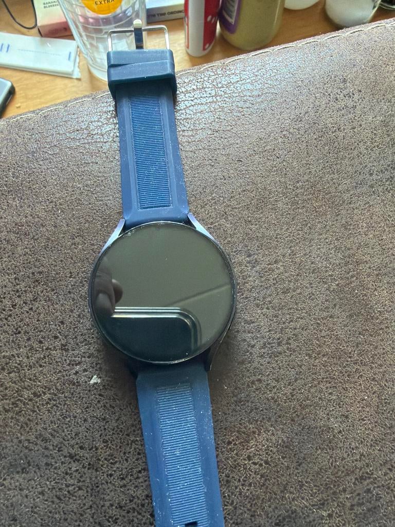 Samsung Galaxy Watch 6 met gsm wifi - Zo goed als nieuw, Sieraden, Tassen en Uiterlijk, Smartwatches, Afstand, Blauw, Ophalen of Verzenden