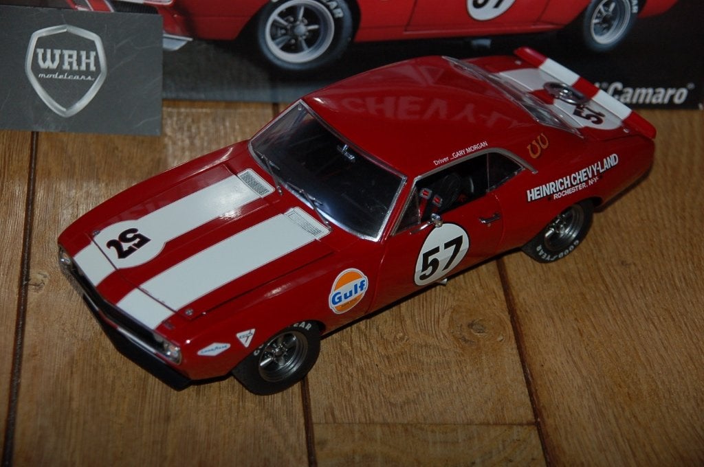 1:18 CHEVROLET CAMARO CHEVYLAND #57 GMP WRH, Hobby en Vrije tijd, Verzenden, Zo goed als nieuw, Auto, Overige merken