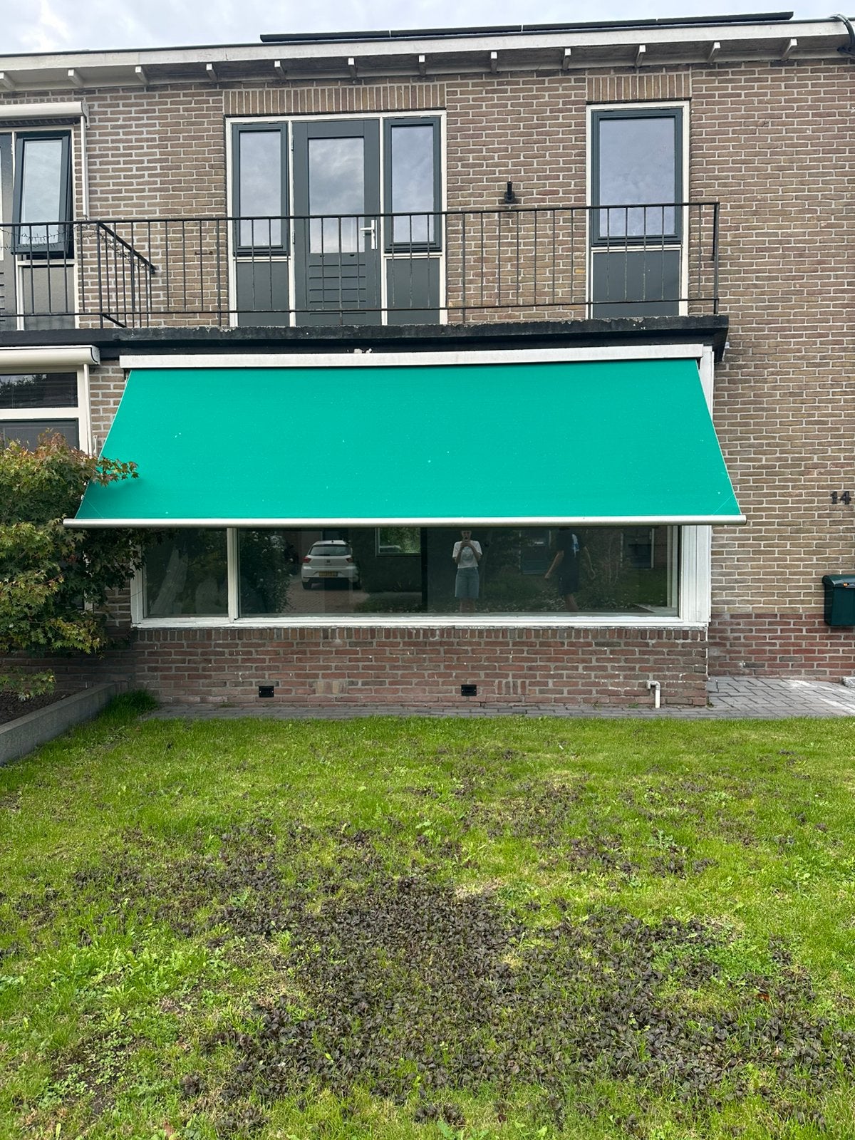 Zonnescherm, 150 tot 300 cm, Ophalen, Gebruikt, Knikarmscherm