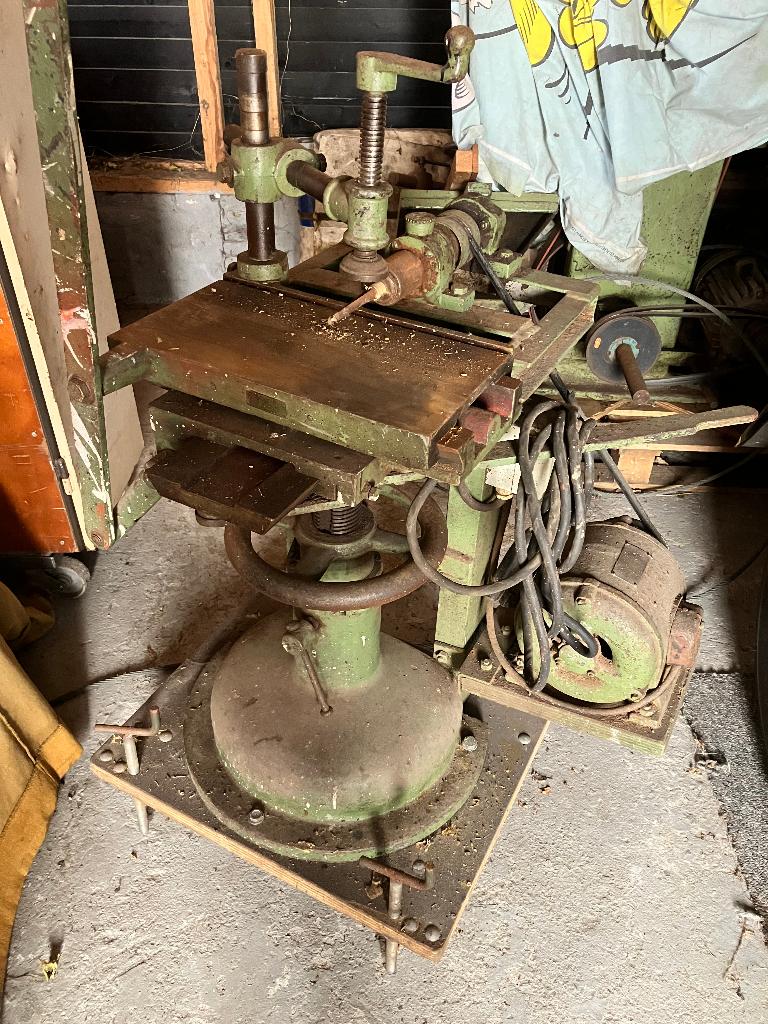 Langgat boormachine, Doe-het-zelf en Verbouw, Gereedschap | Boormachines, Ophalen, Gebruikt, Overige typen