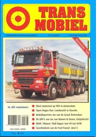 van Transmobiel jaargang 2006: nr. 126, 127 en 128, Boeken, Ophalen of Verzenden, Nieuw, Overige merken