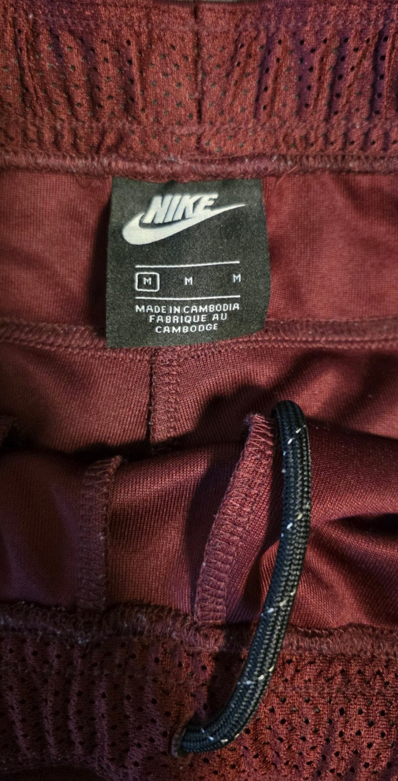 Bordeaux rode Nike AirMax Trainingspak, Ophalen, Zo goed als nieuw, Maat 38/40 (M), Rood
