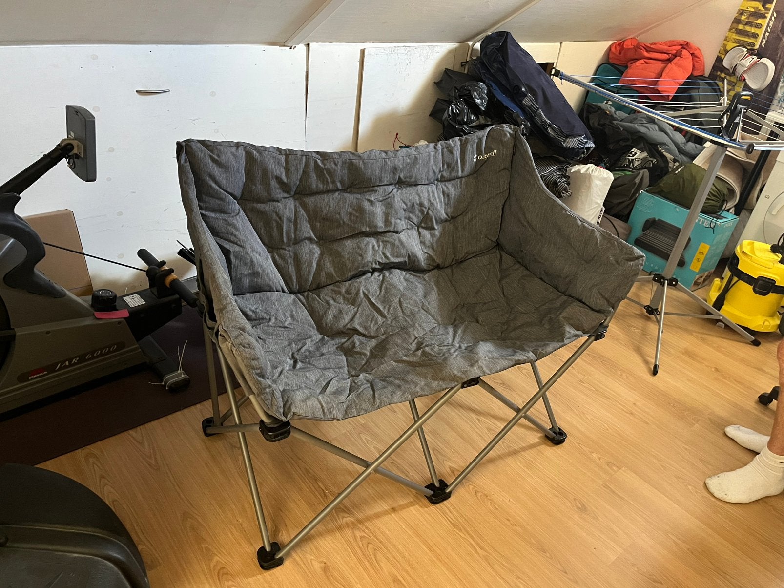 Kampeer bank, Caravans en Kamperen, Ophalen, Zo goed als nieuw, Campingstoel