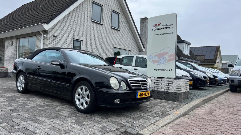 Mercedes-benz CLK 320 Elegance cabrio, Auto's, Automaat, 1595 kg, Cabriolet, 4 stoelen