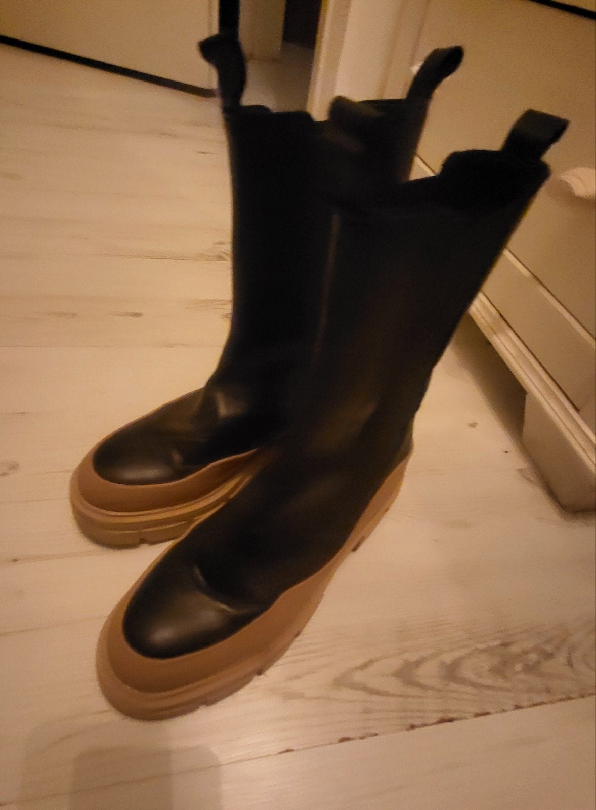 Sacha laarzen met grove zool - 2x gedragen, Ophalen of Verzenden