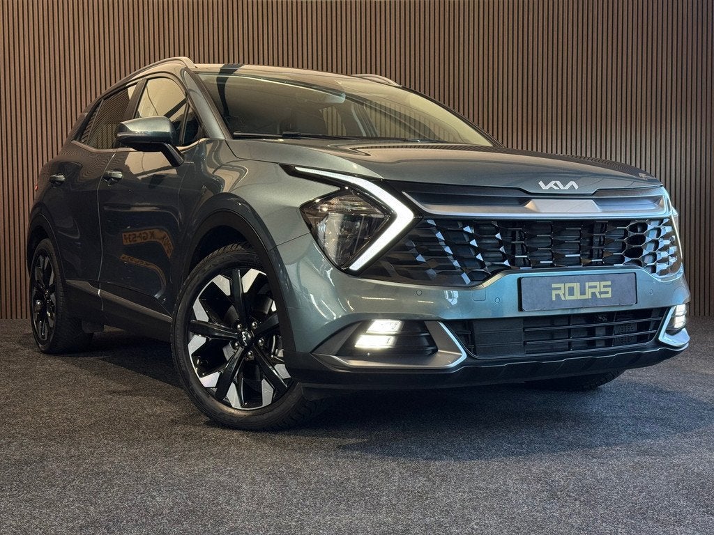 Kia Sportage 1.6 T-GDi Plug-in Hybrid AWD DynamicLine|Lane|P, Automaat, Stof, Gebruikt, Zwart