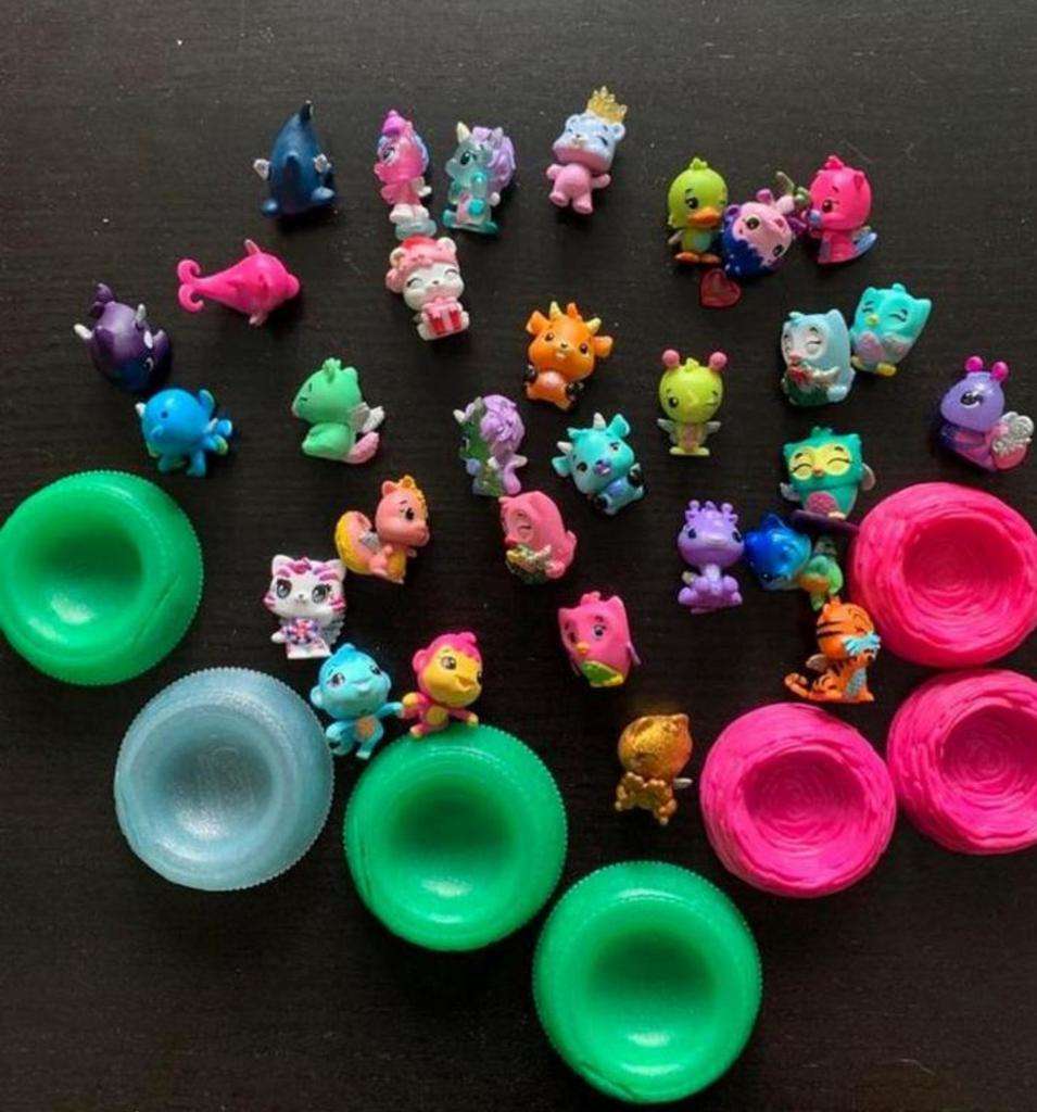 Heel veel Hatchimal poppetjes en mandjes, Ophalen of Verzenden, Zo goed als nieuw