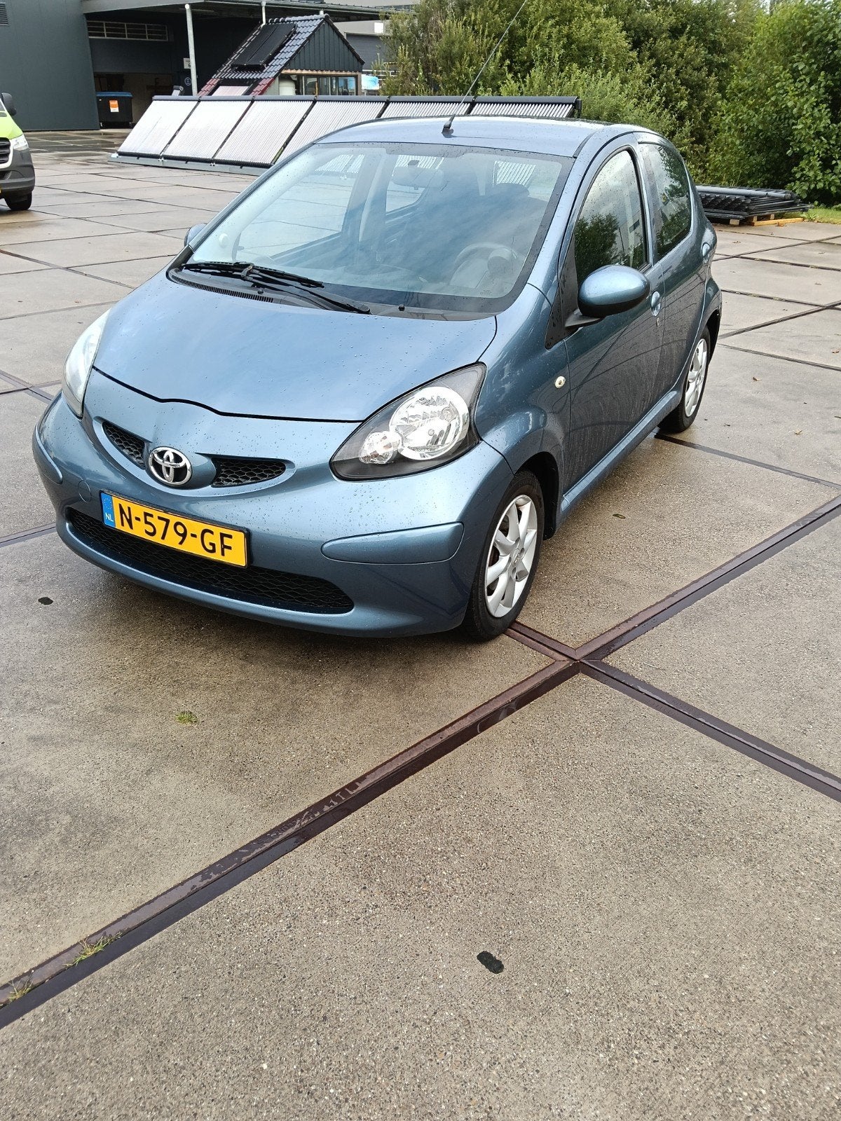 Toyota Aygo 1.0 12V Vvt-i 5DRS 2008 Blauw, Auto's, Toyota, Voorwielaandrijving, Stof, 4 cilinders, Bedrijf
