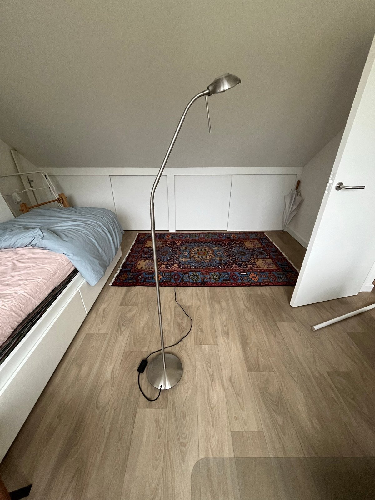 Staande lamp - defect - voor de handige klusser, Ophalen, Gebruikt, Metaal, 150 tot 200 cm