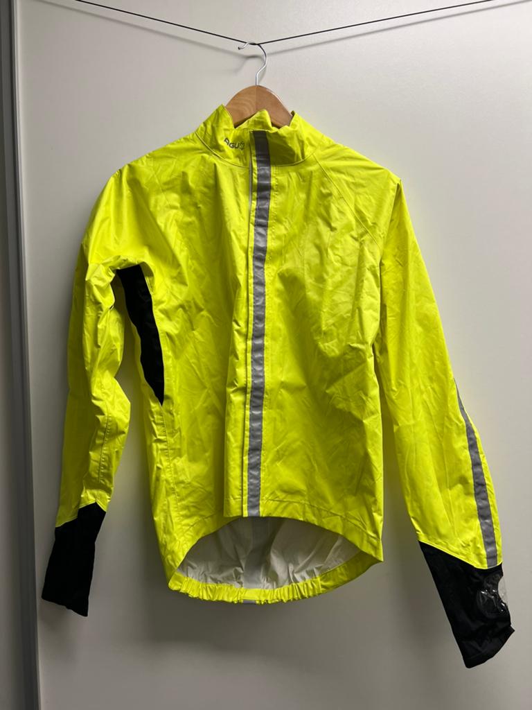 AGU Fiets Regenjas Neon Geel - Maat M, Nieuw, Ophalen of Verzenden, Bovenkleding, Heren