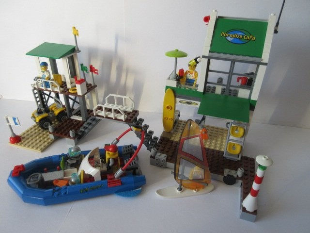 4644 Marina, City Harbour, Watersport., City, Lego, Ophalen of Verzenden, Complete set