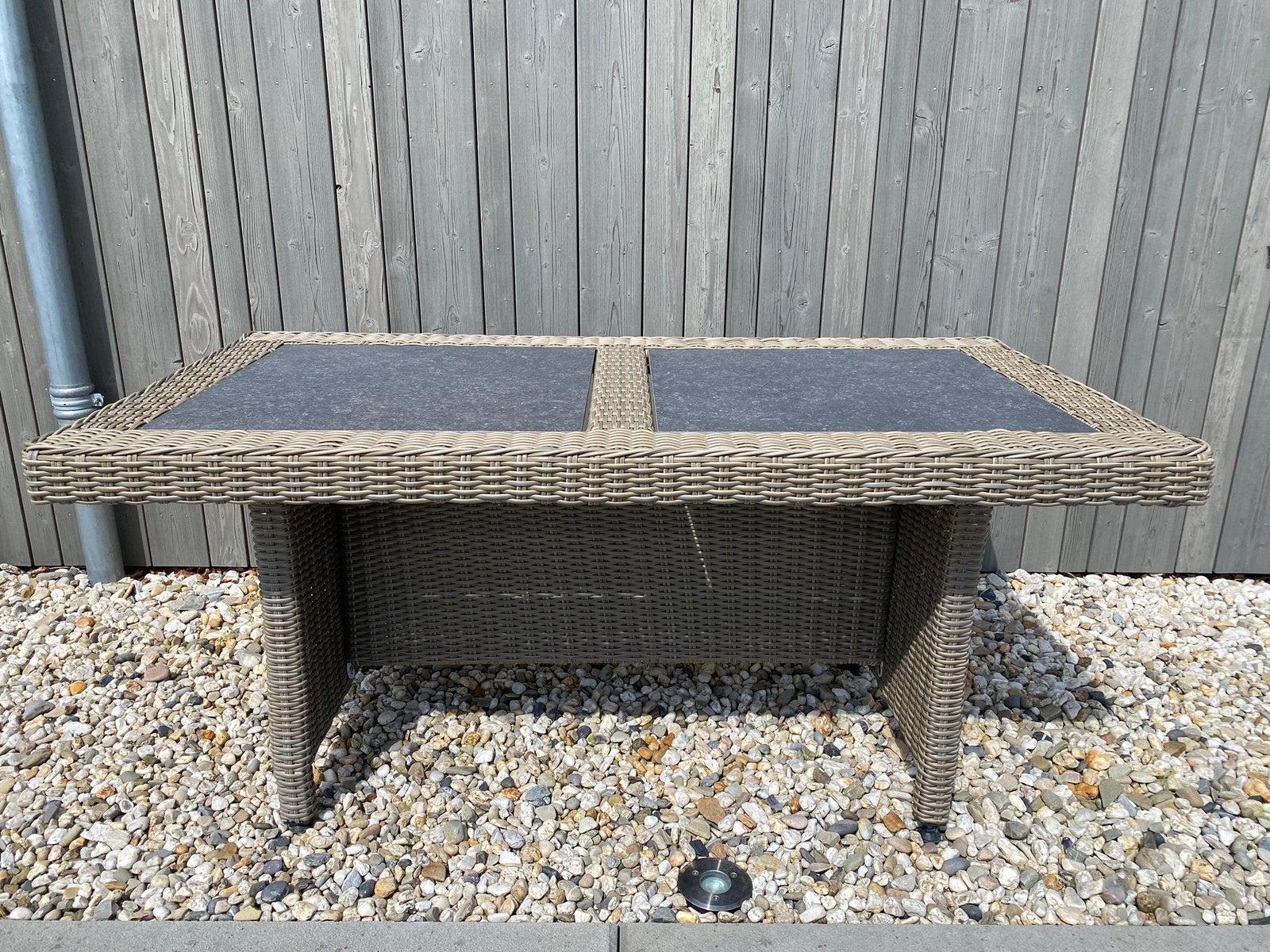 Tuintafel your own living wicker, Ophalen, Zo goed als nieuw, Rechthoekig, Wicker