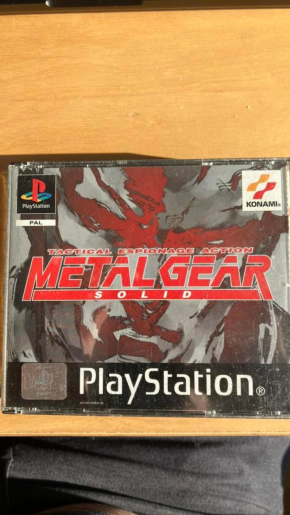 PS1 Game - Metal Gear Solid, Spelcomputers en Games, Games | Sony PlayStation 1, Avontuur en Actie, Vanaf 18 jaar, 1 speler, Ophalen of Verzenden