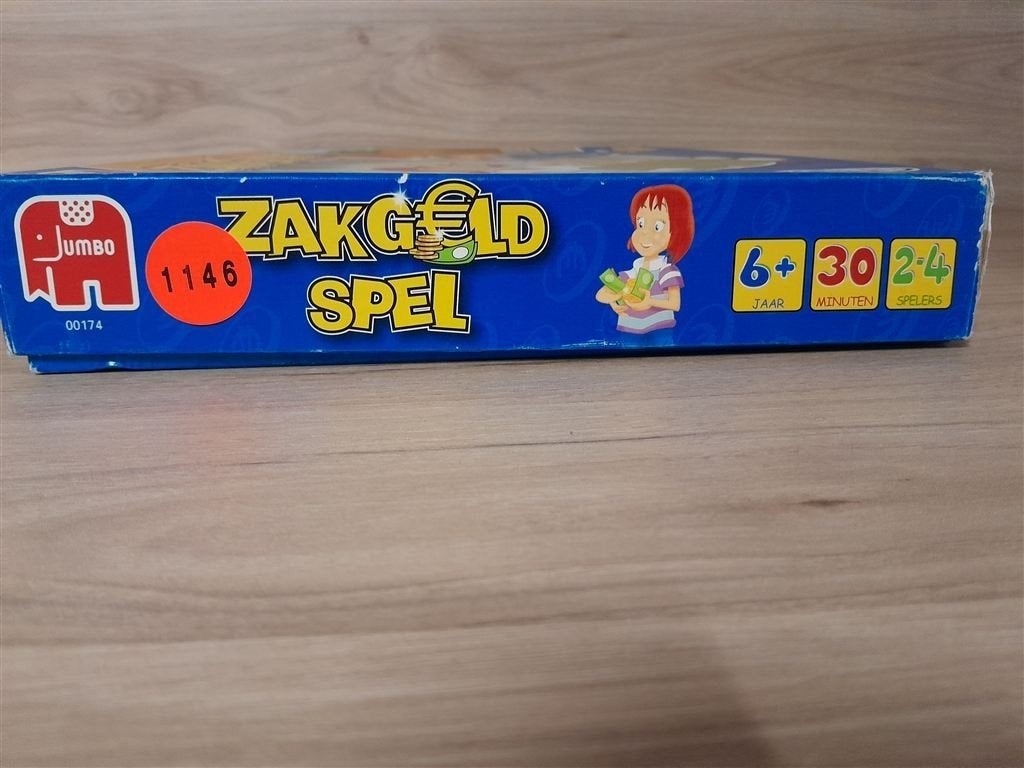 zakgeldspel jumbo [s1146], Hobby en Vrije tijd, Gezelschapsspellen | Bordspellen, Verzenden, Zo goed als nieuw