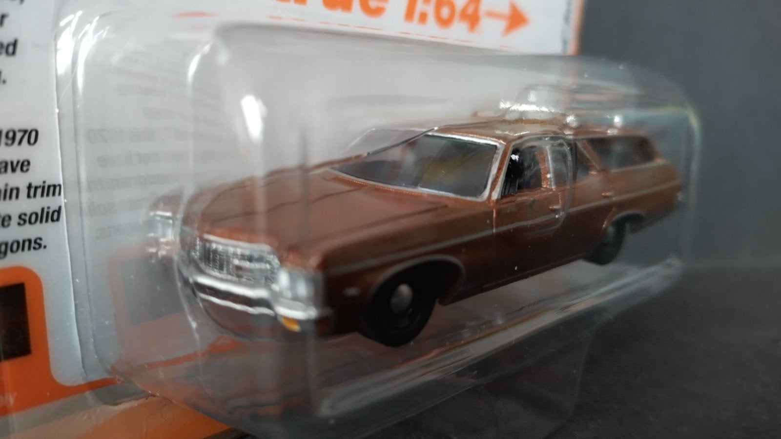 Chevrolet Chevy Kingswood Estate 1970 1:64 Auto World Pol, Auto, Verzenden, Nieuw, M