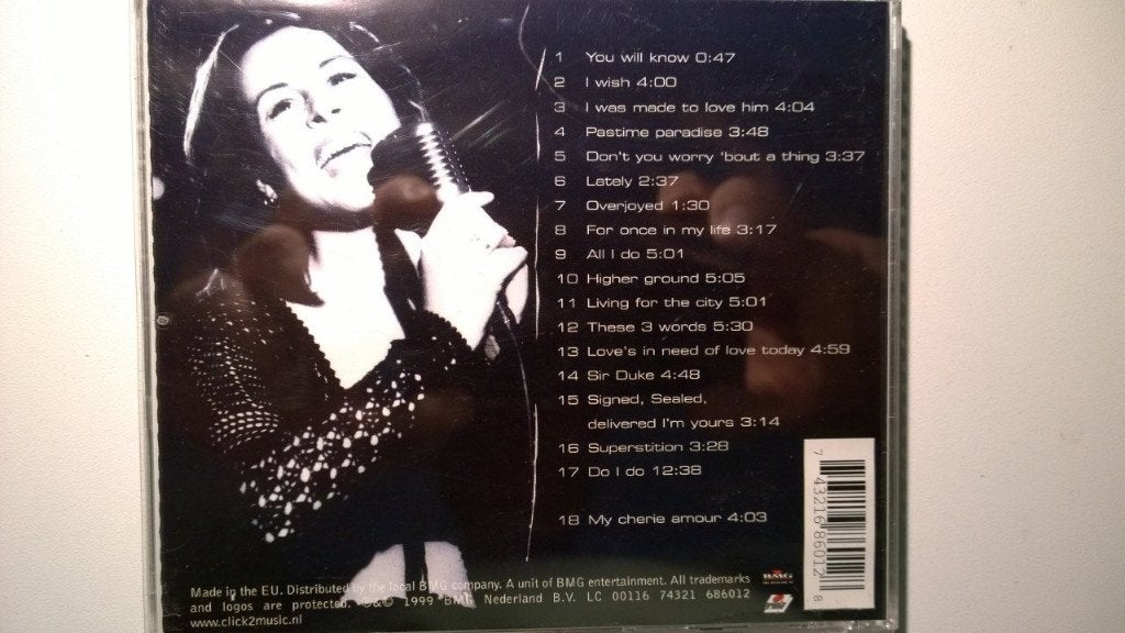 Trijntje Oosterhuis - For Once In My Life, Ophalen of Verzenden, Zo goed als nieuw, Pop, Album