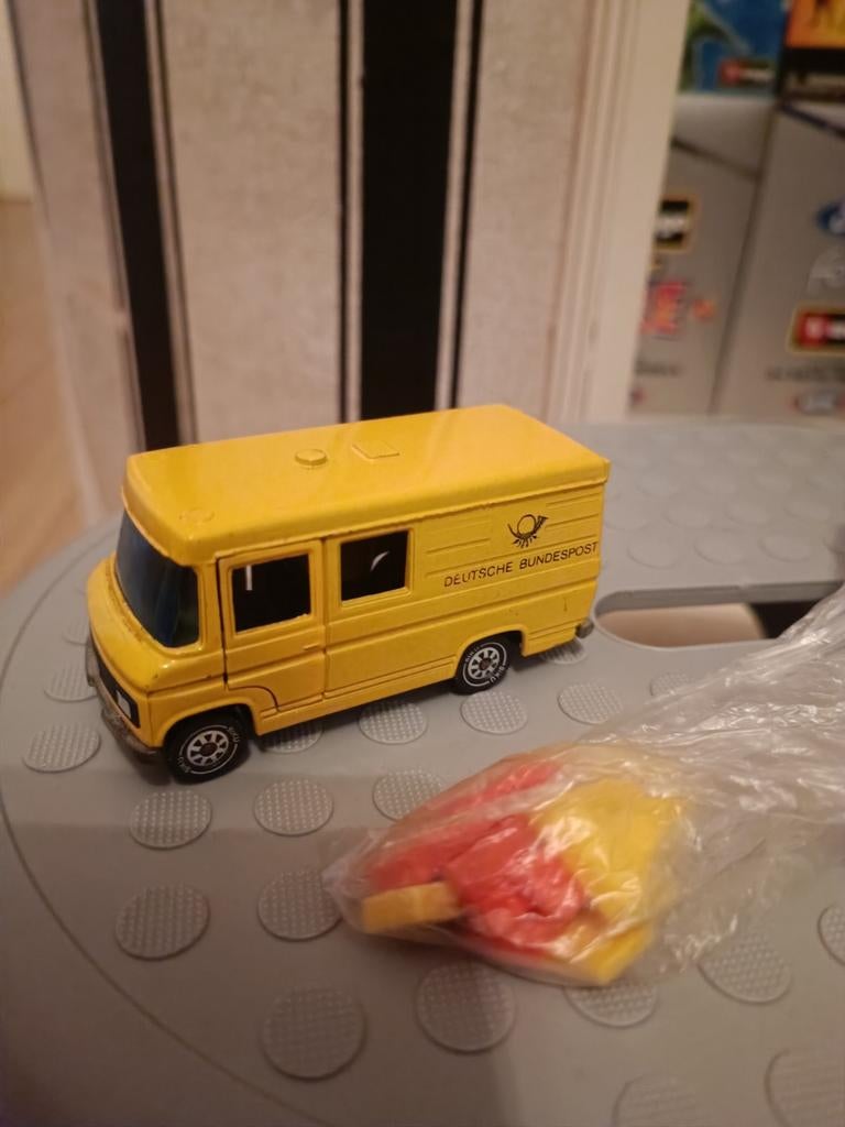 Siku Mercedes Deutsche Bundespost busje, compleet, Ophalen of Verzenden