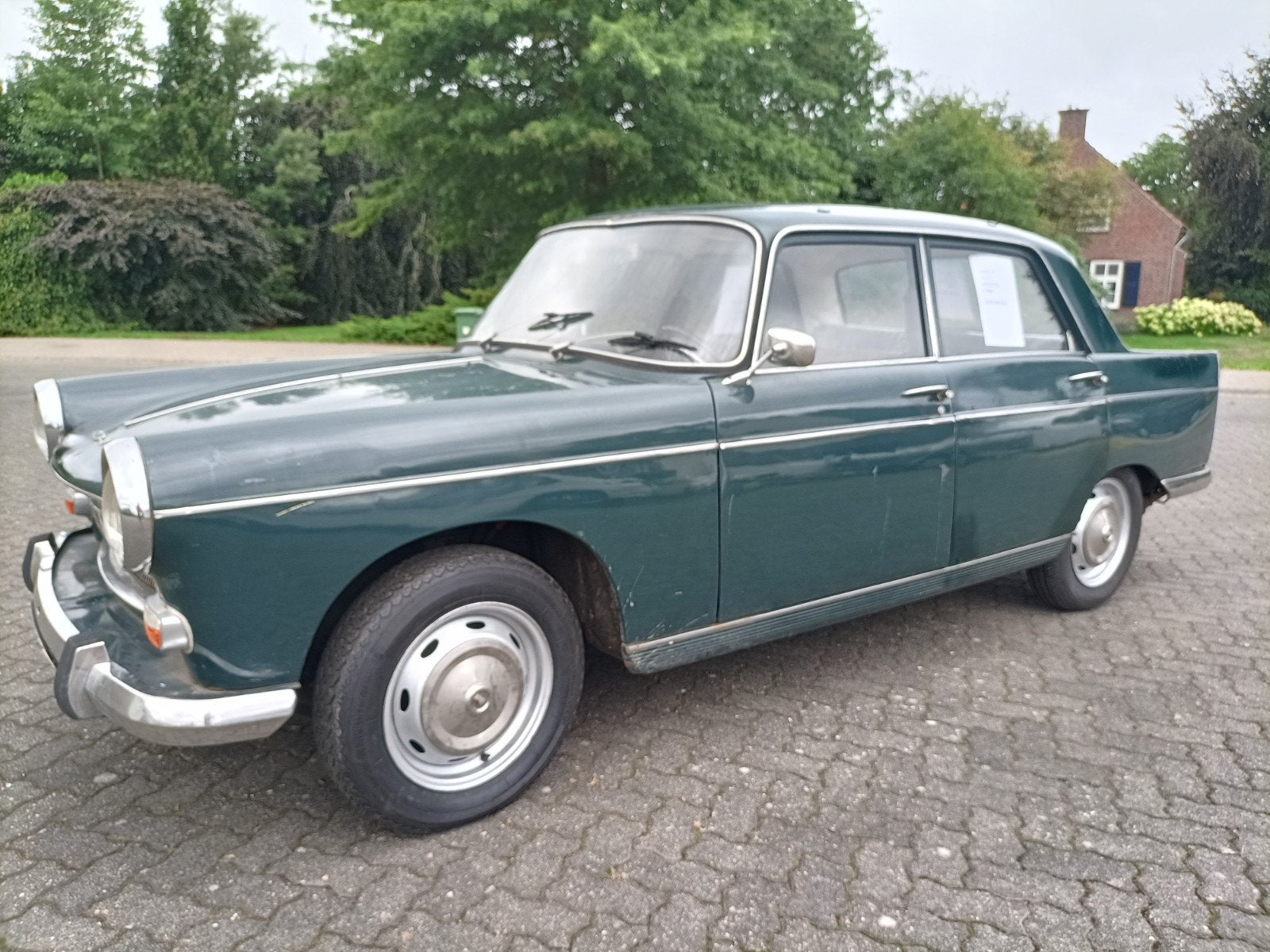 Peugeot 404 1.6 1972, Auto's, 1618 cc, 74 pk, 4 cilinders, Origineel Nederlands