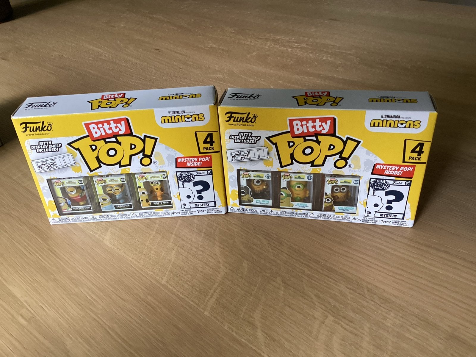 Funko Bitty Pop! Minions 4-pack (2 stuks), Ophalen of Verzenden, Nieuw, Jongen of Meisje