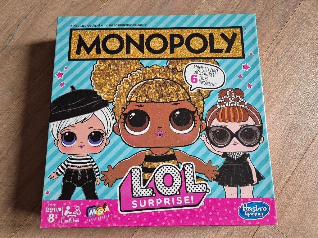 Monopoly L.O.L. Surprise, Ophalen of Verzenden, Gebruikt