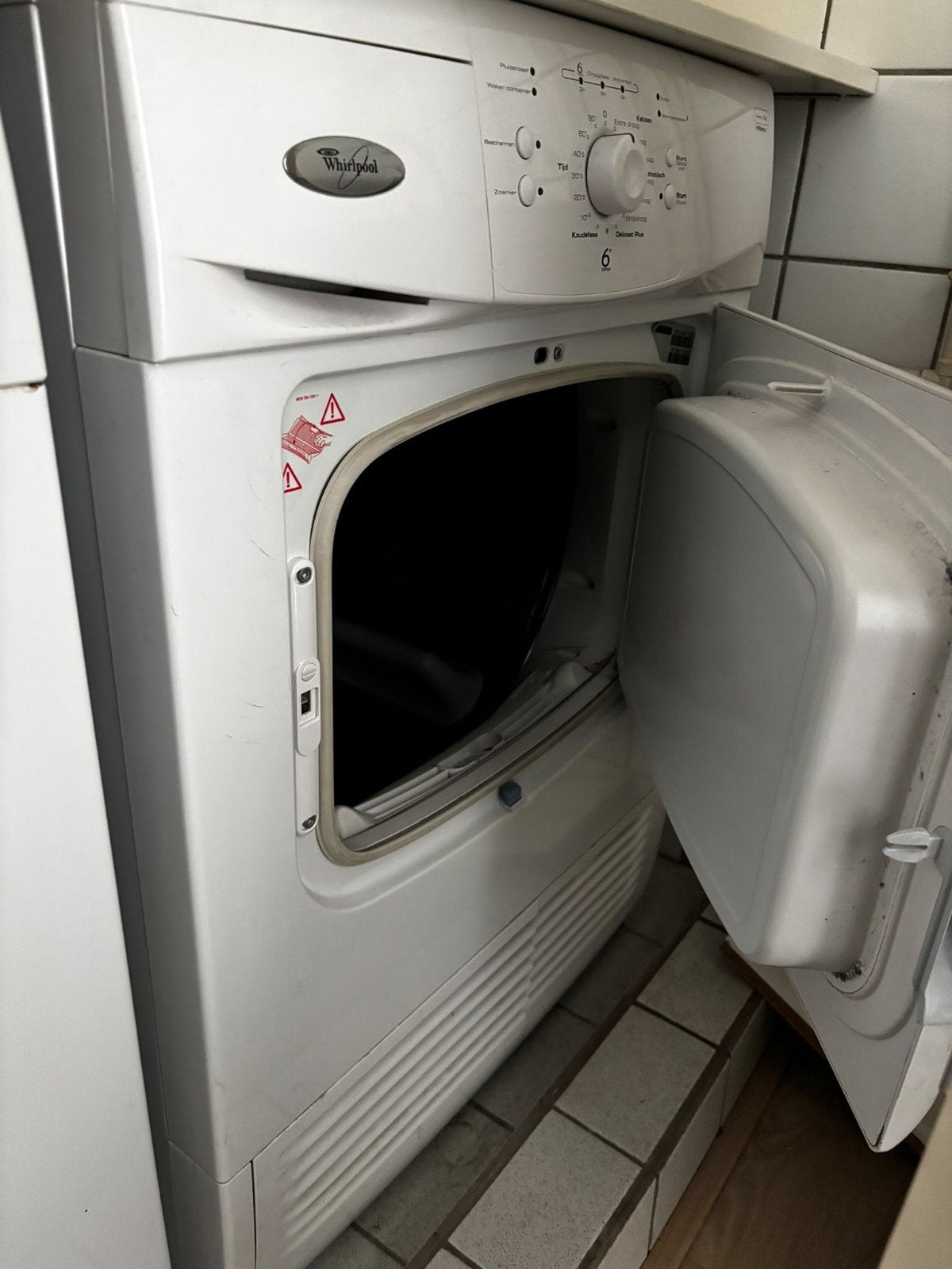 Foto 3 van Whirlpool wasmachine en droger set - Gebruikt