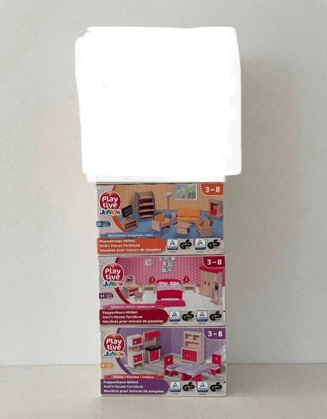 3x set poppenhuis meubeltjes meubels Playtive Junior, Kinderen en Baby's, Speelgoed | Poppenhuizen, Ophalen of Verzenden, Gebruikt