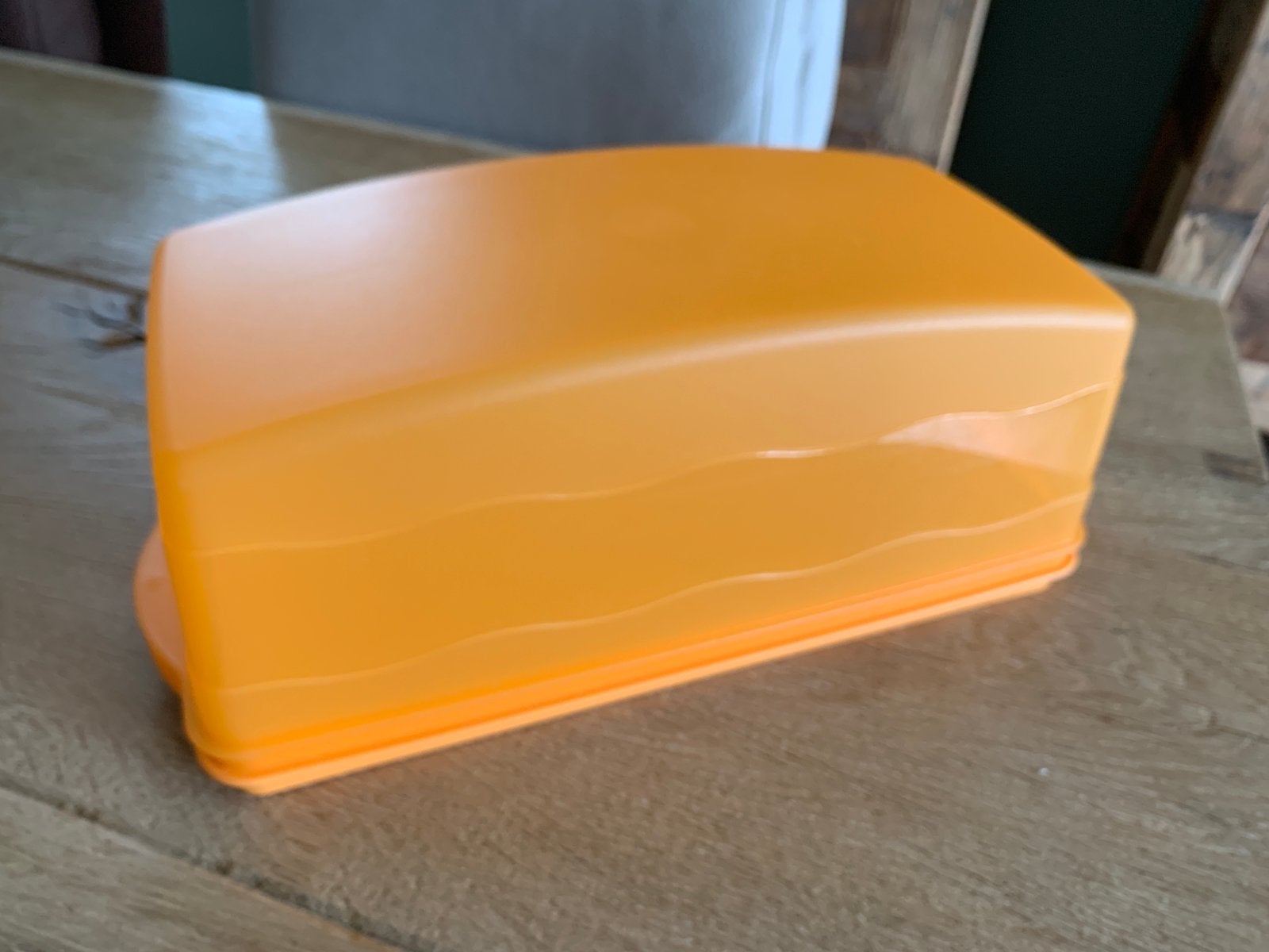 Tupperware trendy cakedoos oranje, Tupperware, Verzenden, Overige typen, Oranje