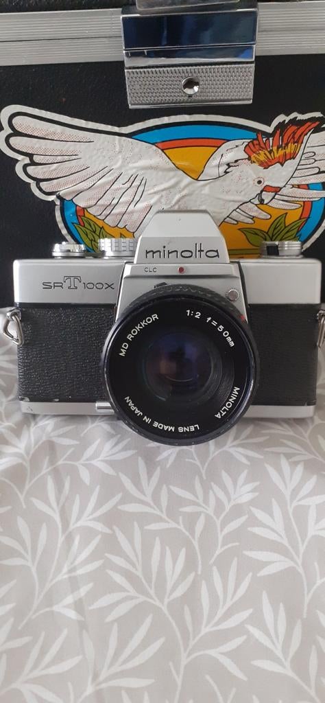 Spiegelreflex camera., Audio, Tv en Foto, Fotocamera's Analoog, Ophalen, Gebruikt, Spiegelreflex, Minolta