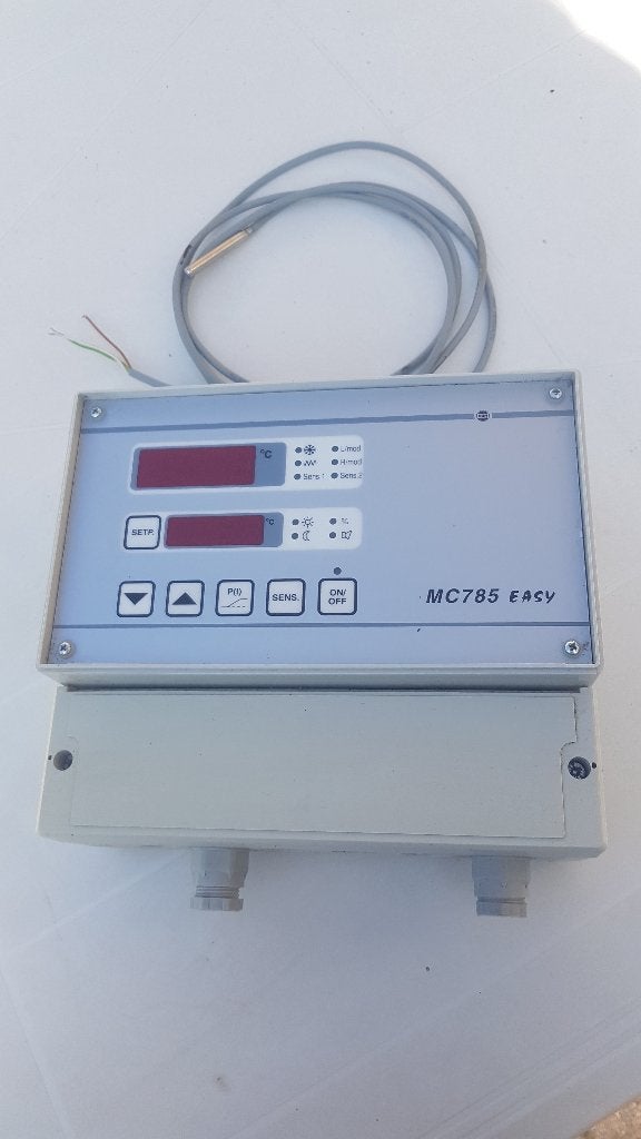 Thermostaat mc785 easy met voeldraad + boekje, Verzenden, Gebruikt, Overige typen
