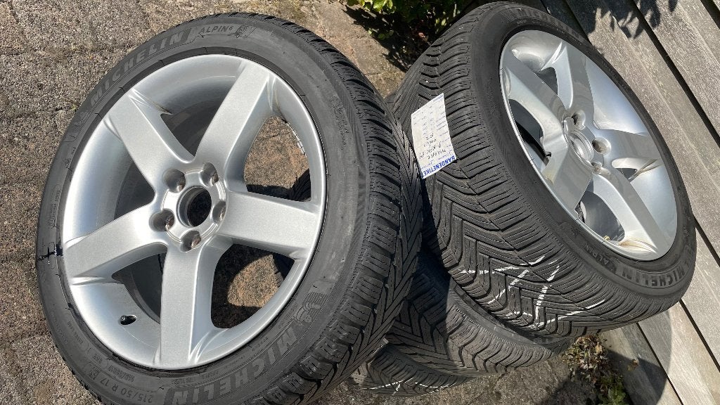 Winterbanden inkl. Velgen voor o.m. Volvo, Ophalen, Banden en Velgen, 17 inch, Winterbanden