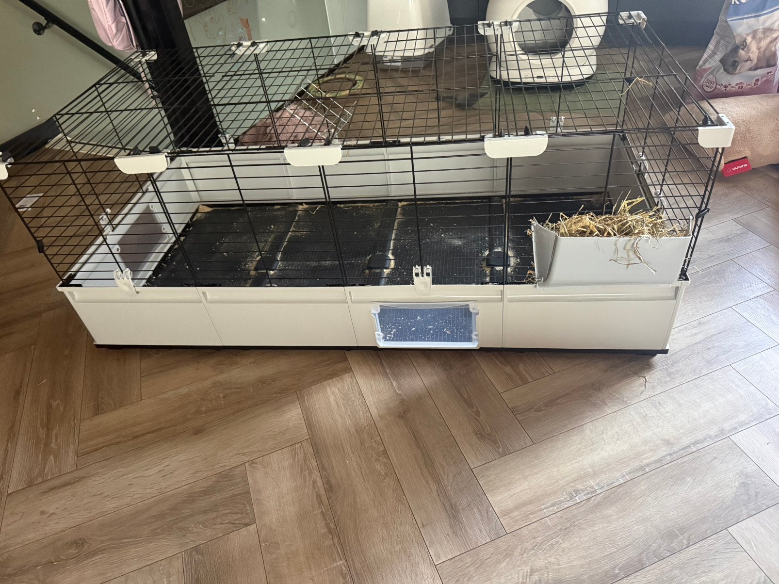 Konijnen/dieren verblijf, Kooi, Minder dan 75 cm, Zo goed als nieuw, Ophalen